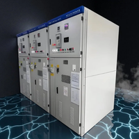 Kabinet Kompensasi Daya Reaktif Tegangan Tinggi 6kV Panel Kapasitor HV Anti-kelembaban untuk Pembangkit Listrik Industri