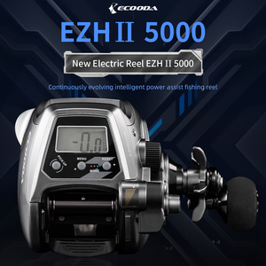 ECOODA EZH5000 Moulinet de pêche électrique en eau salée Deep Drop Moulinet de pêche électrique en haute mer Moulinet de pêche à la traîne - Product Image 2