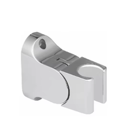 Support de douchette réglable en angle HUALE HD-2A en plastique ABS chromé, accessoire de robinet de salle de bain, douchette à main personnalisée