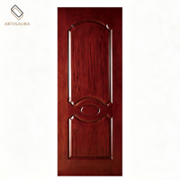 Prix d'usine pour revêtements de portes en MDF, HDF et mélamine, design moderne pour portes intérieures de chambres, hôtels et appartements