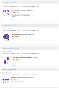 Bombilla LED Negra E27 E26 UVA 385-400nm 12W con Certificación CE, Garantía <span class=keywords><strong>de</strong></span> 2 Años, Luz UV Negra para Pintura Corporal, Ideal para Halloween - Product Image 6