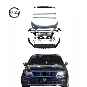 Piezas Automotrices: Parachoques Delantero para VW CC 2012+ (Estilo <span class=keywords><strong>R</strong></span> <span class=keywords><strong>Line</strong></span>), Parrilla Delantera, Faldones Laterales, Alerón Trasero, Kit de Carrocería - Product Image 1