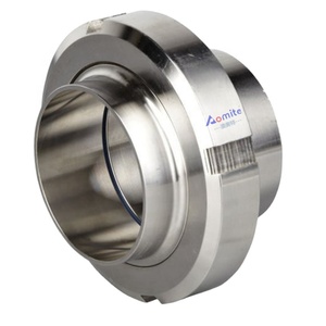 Thép không gỉ vệ sinh 304 SS316L DIN SMS 3A Nut Ống phù hợp Đoàn bộ hoàn chỉnh cho 25 mét giả mạo đánh bóng PN16 hàn đầu - Product Image 1