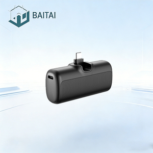 Batterie externe de poche mini 5000mAh 36V 18Wh, entrée/sortie Type C, charge rapide 24A, indicateur, matériau ABS, légère - Product Image 1