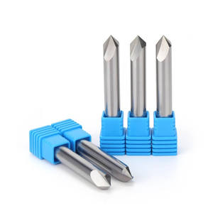 Solid Carbide 4 Flute <strong>Chamfer</strong> Endmill <strong>45</strong> <strong>Degree</strong> Grooving Tool Gear Cutter Carbide Milling Cutter - Product Image 6