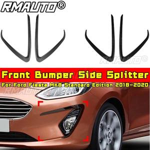 Kits de style pour Ford Fiesta MK8 Édition Standard 2018-2020 : Pare-chocs avant, séparateurs latéraux, aileron coupe-vent, lame d'air tuning - Product Image 2