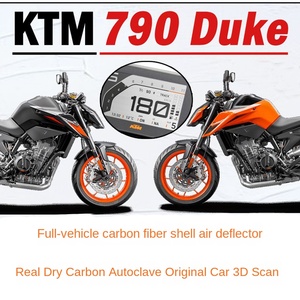 Carénage en fibre de carbone pour <span class=keywords><strong>KTM</strong></span> DUKE 790 <span class=keywords><strong>890</strong></span> - Product Image 3