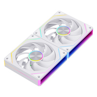 SNOWMAN Gaming PC Case Ventilateur de refroidissement ARGB Miroir Design Armoire de bureau Refroidisseur Ventilateur Gaming PC 120 mm Ventilateur de refroidissement par air pour PC Cabinet