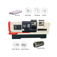Tour CNC à bas prix HX-92-72 avec broche hydraulique, tour CNC à double tête