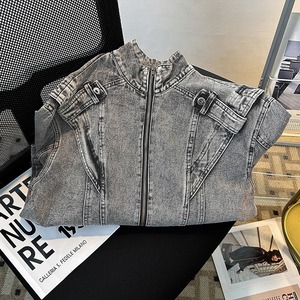 Giacca da Lavoro <span class=keywords><strong>Vintage</strong></span> da <span class=keywords><strong>Uomo</strong></span> Casaco Pesante Stile Americano Biker Street Fashion Europea e Americana all'Ingrosso - Product Image 3