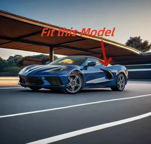 5v5 phong cách sợi carbon phía sau theo dõi Spoiler cánh cho Corvette C8 Z07 Z51 <span class=keywords><strong>Stingray</strong></span> Coupe 2019 đến 2024 - Product Image 2