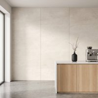 Panneau mural PVC grand format 960x2600mm aspect ciment 4mm imperméable anti-moisissure sans formaldéhyde pour salle de bain, cuisine, chambre à coucher