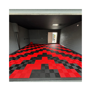 Azulejos de rejilla de suelo de drenaje antideslizante de tienda de 1,8 cm, alfombrillas de garaje y detalles, caja de cartón Industrial antideslizante para interiores - Product Image 1