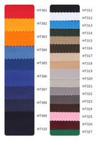 EN STOCK Tissu sergé épais 100% Coton, 290 g/m² Teinture réactive complète, Tissu sergé 16*10 pour vêtements décontractés