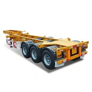 Skelet Terminal Poort Container Chassis Oplegger Oplegger Container Trailer