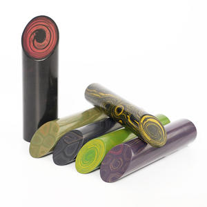 Vástago de tabaco de pipa DIY, varilla <span class=keywords><strong>Cumberland</strong></span>, dimensión personalizada, varilla de ebonita cruda de diferentes colores - Product Image 6