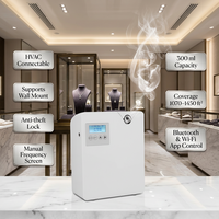 Diffuseur d'huiles essentielles électrique sans eau 300 ml avec contrôle intelligent par application, minuterie, élégant, commercial, nébulisation, vente directe usine OEM ODM