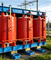 Transformador Trifásico Seco de 2500KVA 35kV ONAN/ONAF con Refrigeración para Subestaciones Interiores, Centros de Datos, Metro, Plantas Químicas