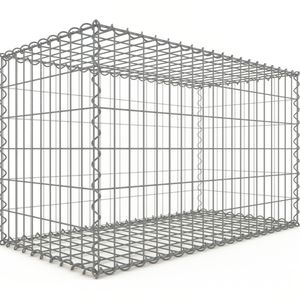 Fabrika doğrudan satış dayanıklı PVC Spiral <span class=keywords><strong>Gabion</strong></span> duvar kaynaklı <span class=keywords><strong>Gabion</strong></span> kafes kutu 50x50 uygulama - Product Image 3