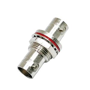 75OHM BNC hembra Jack mamparo <span class=keywords><strong>a</strong></span> BNC hembra Jack adaptador coaxial CCTV cámara de vídeo sistema RF conector adaptador - Product Image 4