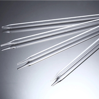 Pipettes d'aspiration jetables 1 ml 2 ml 5 ml 10 ml stériles non pyrogènes, pipette sérologique