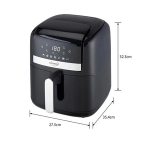 Nouvelle Conception 2024 - Friteuse à Air Chaud Électrique <span class=keywords><strong>Ninja</strong></span> Sans Huile, Grande Capacité 4,6 L, Cuisine Saine - Product Image 2