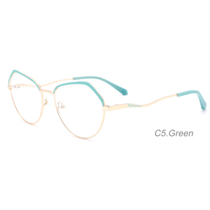 Kính Mắt Kim Loại Bán Chạy Yasee Gọng Tròn Quang Học Thiết Kế Thời Trang Bán Buôn Kim Loại Lady - Product Image 3