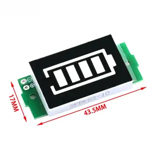 1-8S 1S/2S/3S/4S Single 3.7V Lithium Capacity Indicator 4.2V Display Electric Vehicle <b>Battery</b> Power <b>Tester</b> Li-ion D417 - Product Image 2
