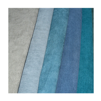 Rideau en velours décoratif occultant tissé en tissu de chenille de polyester de luxe 100% pour l'hôtel et la chambre à motif uni teint