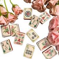Großhandelspreis Moderner Luxus Acryl Rosa Perlmutt Amerikanisches Vintage-Design Lasergraviert UV-Farbig Faltbar Tragbar