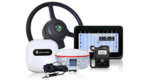 Système de navigation pour tracteurs Wisdom Beidou GPS RTK, précision de 2,5 cm, IMU intégré, contrôle hydraulique pour l'agriculture de précision