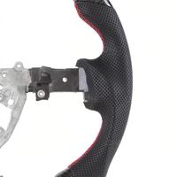 Volant de direction en fibre de carbone véritable avec affichage LED de la vitesse et du régime moteur, nouvelle mode, pour Toyota FJ Cruiser 2004-2017, commande intelligente