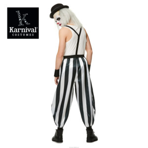ODM venta completa Halloween miedo payaso adultos hombres Cosplay disfraz para fiesta disfraz carnaval asesino payaso - Product Image 3