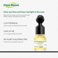 Hydratant coréen végétalien au collagène, rétinol et centella, solution éclaircissante liquide pour les yeux contre les cernes, vente chaude, flacon PDRN