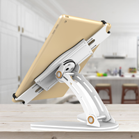Support pliable pour tablette de bureau en métal avec pince, de 7.9 à 12.9 pouces, nouveau modèle