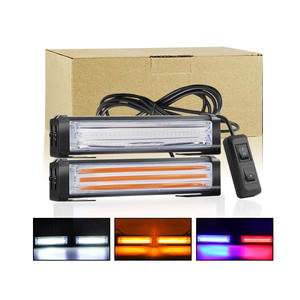 Barra de luz de emergencia estroboscópica LED 2 en 1 de 6 pulgadas, barra de luz intermitente de advertencia de peligro de tráfico - Product Image 2