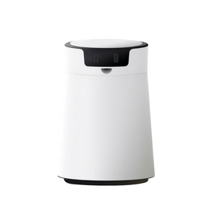 Cubo de basura de plástico ABS personalizado Cubo de basura con sensor de autoembalaje con tapa Cubo de basura de alimentos inteligente con bolsas de basura de 6 meses para uso en la oficina - Product Image 1