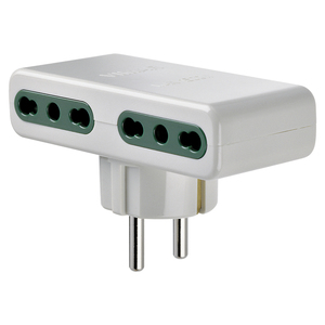 Multi-Adapter S31 4P17 11 White Plug <b>Socket</b> <b>Extension</b> - Product Image 1