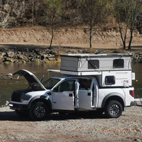 Petite mini remorque pliante Hawk Popup pour campeurs en fibre de verre Ute à quatre roues