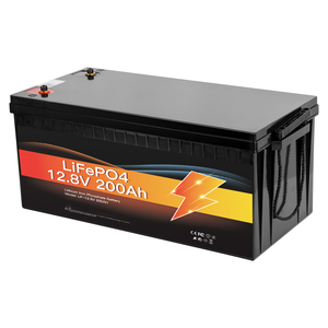 Batterie au lithium-ion solaire rechargeable Avepower, stockage d'énergie, alimentation électrique, 12V 200Ah, batterie Lifepo4 - Product Image 1