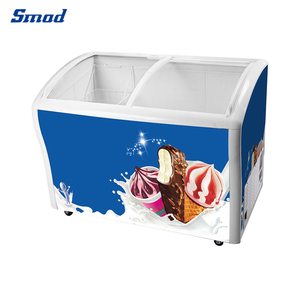 Congelador Horizontal con Tapa de Vidrio de 298l/378l para Hielo con Cerradura Ddh-298c - Product Image 4