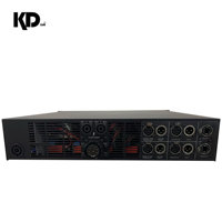 Amplificateur de puissance audio haute performance 4 canaux DSP en métal 2U pour systèmes Line Array