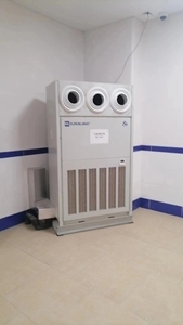 เครื่องปรับอากาศแบบตั้งพื้น VRF ประหยัดพลังงาน DX สำหรับคลังสินค้า พร้อมมอเตอร์คอมเพรสเซอร์อัตโนมัติ ใช้สารทำความเย็น R410A - Product Image 6