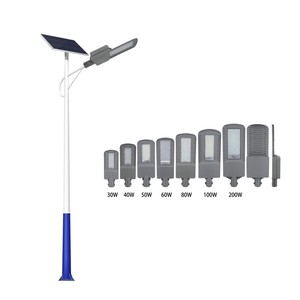 Lampadaire LED solaire intelligent 12h avec alimentation par batterie Boîtier de lampadaire solaire IP66 - Product Image 5