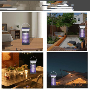 Nueva Lámpara Solar Antimosquitos, Luz UV, Trampa <span class=keywords><strong>de</strong></span> Luz Púrpura, Mata Moscas Eléctrico, Eliminador <span class=keywords><strong>de</strong></span> Mosquitos - Product Image 6