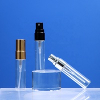 Parfum Mini 4ml, botol kabut halus semprot parfum Mini 4ml dengan tutup emas
