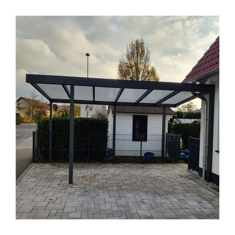 Beste Goedkoopste Rv Carport Metalen Originele Fabriek Carport Dubbele Aluminium Professionele Fabrikant Dubbele Lengte Carport