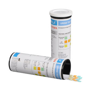 Certificado CE 3 parámetros <span class=keywords><strong>glucosa</strong></span>/proteína/PH tiras de reactivo de análisis de orina papel de prueba de tira de urina <span class=keywords><strong>para</strong></span> uso hospitalario - Product Image 3