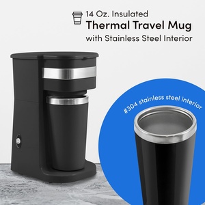 American Hotel 4-6 Cups 0.42L 800W <b>Automatic</b> Drip <b>Coffee</b> Makers Black Color Drip <b>Coffee</b> <b>Machine</b> - Product Image 2