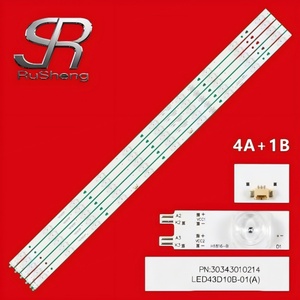 NO.3247 Bande LED d'origine neuve LED43D10B-01(A) 303443010214 LED43D10B-ZC14FG-07 Bande LED pour rétroéclairage TV F42Y - Product Image 2